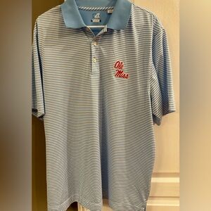 Cutter and Buck Ole Miss performance polo shirt. Mens XL. Like new cond.